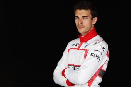 Jules Bianchi harmitteli tappiotaan