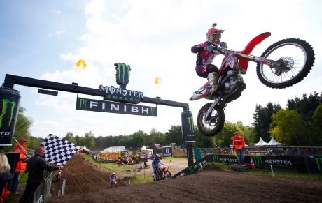 Suomalainen motocross-lupaus loukkaantui