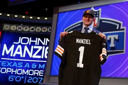 ´Johnny Football´ varattiin NFL-draftissa vasta numerolla 22