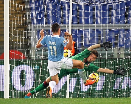 Lazio ja Parma lunastivat paikat cupin puolivälieriin