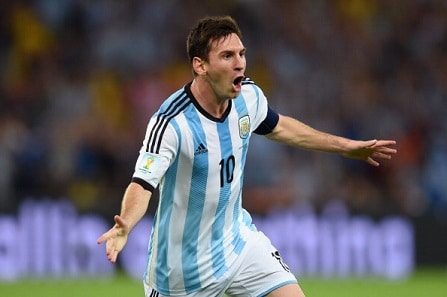 Lionel Messi pelasti Argentiinan