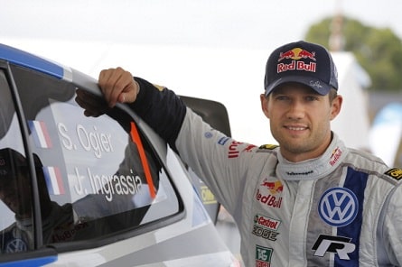 Ogier kiri kahden sekunnin päähän