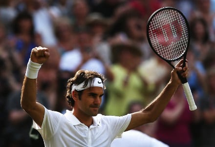Federer tavoittelemaan historiallista mestaruutta