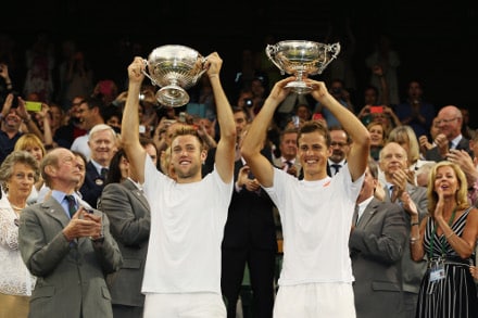 Yllättäjäpari venyi miesten nelinpelivoittoon Wimbledonissa