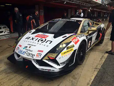 Mikko Eskelinen haastajana Lamborghini Super Trofeon Englannin osakilpailuihin