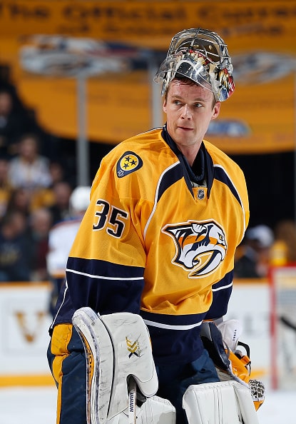 Pekka Rinne: Tuntuu hyvältä mennä taas pudotuspeleihin Pekka Rinne: Tuntuu hyvältä mennä taas pudotuspeleihin