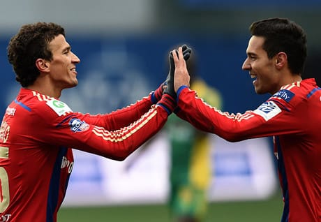 Eremenko näkyvässä osassa seuransa UCL-tasurissa