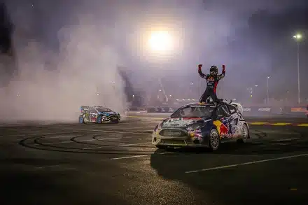 Suomen rallicross-ässä itsenäisyyspäivänä lentotukikohtaan