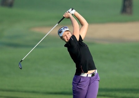 Golfari Minea Blomqvist-Kakko: "Otin turhia paineita" Golfari Minea Blomqvist-Kakko: ”Otin turhia paineita”