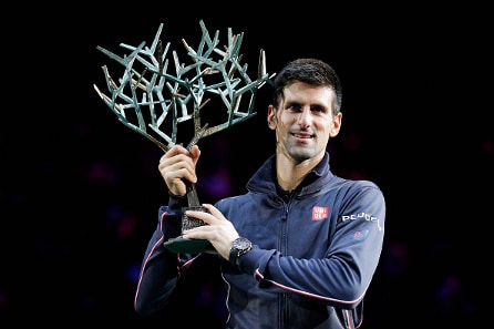 Novak Djokovic murskaavasti jatkoon