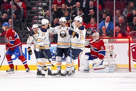 Buffalo jatkosopimukseen ruotsalaishyökkääjän kanssa Buffalo jatkosopimukseen ruotsalaishyökkääjän kanssa