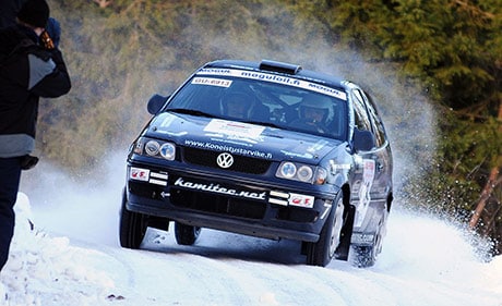 Artjoki ja Lahdenpää Rally Trophyn sarjajohdossa avausosakilpailun jälkeen
