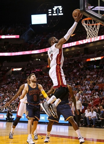 Koripallohuippu Dwyane Wade palaa Floridan aurinkoon