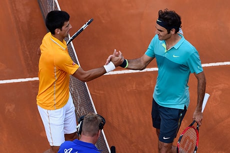 Djokovic ja Federer kohtaavat jo alkulohkossa