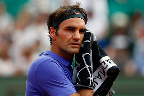 Roger Federer ulos Ranskan avoimista!