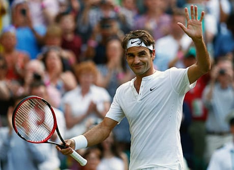 Federer puhtaalla pelillä puolivälieriin – kirjoitti samalla grand slam -historiaa