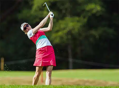 Ursula Wikströmin golftuskaa – ”Ei saa palloa millään lipun lähelle”