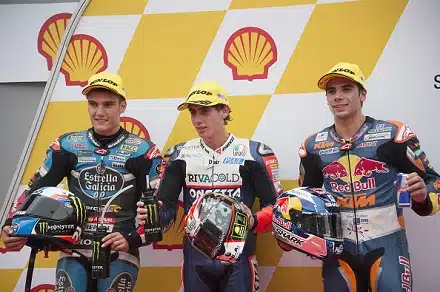 Moto3-luokan maailmanmestaruus ratkeaa vasta Valenciassa