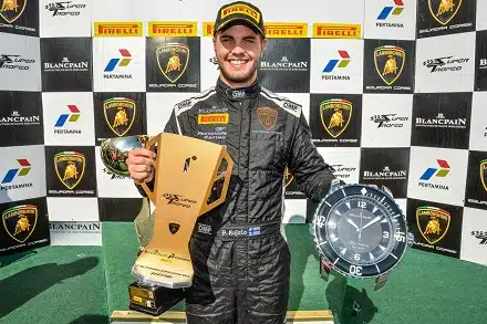 Suomalaiskuski juhlii Lamborghini-ratasajan Euroopan mestaruutta – ”Miksei F1 olisi edelleenkin unelma”