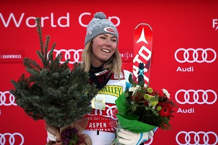 Shiffrin historiallisen ylivoimainen Aspenissa