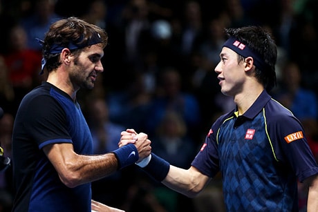 Federer kellisti Nishikorin – 100% saldo lopputurnauksessa