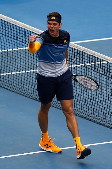 Milos Raonic selvisi jatkoon Ranskan avoimissa