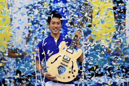 Japanin tennistähti nousi todella harvinaiseen huippujoukkoon
