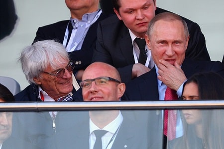 Bernie Ecclestonen Putin-kommentti raivostuttaa Britanniassa
