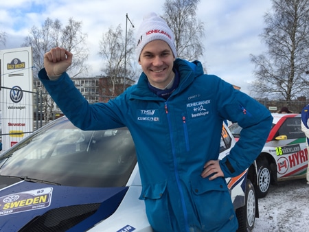 Teemu Suninen ajaa ensi kaudella kahdeksan MM-rallia WRC-autolla