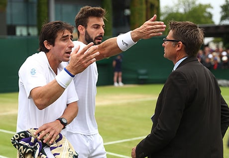 Wimbledon: Pissakohuun joutunut pelaaja sai rangaistuksen