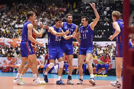 Saksa ja Venäjä lentopallon EM-finaaliin Saksa ja Venäjä lentopallon EM-finaaliin