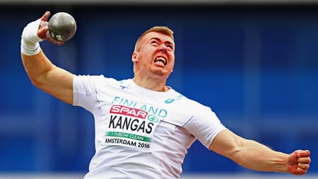 Arttu Kangas karsiutui kuulafinaalista Arttu Kangas karsiutui kuulafinaalista