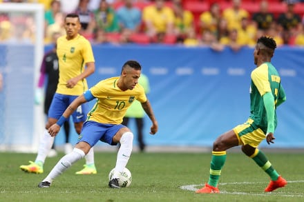 Brasilia aloitti urakkansa olympiafutiksessa tuhlailemalla maalipaikkoja Brasilia aloitti urakkansa olympiafutiksessa tuhlailemalla maalipaikkoja