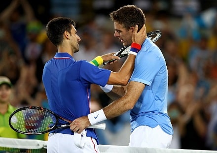 Djokovic laulukuoroon Riossa