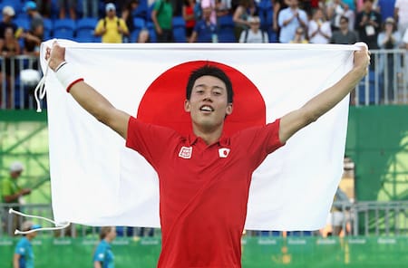 Nishikori vei olympiapronssin Nadalin nenän edestä – katkaisi samalla hurjan putken