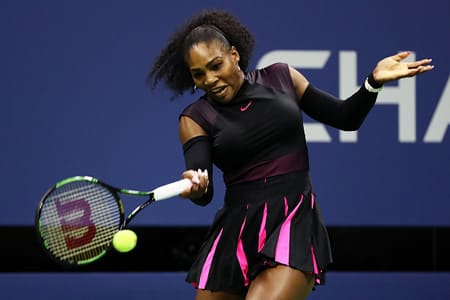 Serena Williams ei päässyt helpolla US Openin neljännesvälierissä