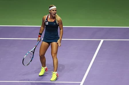 Ykkössijoitettu Dominika Cibulkova pihalle Hollannissa