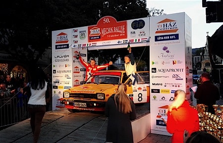 Historic-rallien Euroopan mestaruus Suomeen