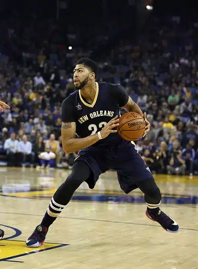 Anthony Davisin New Orleans Pelicans piristymässä