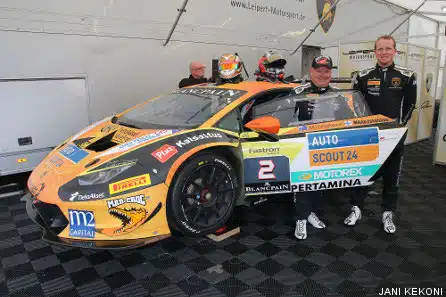 Suomalaiskuski tavoittelee Lamborghini Super Trofeon maailmanmestaruutta