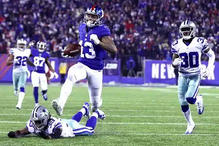 Pitkä voittoputki poikki – New York Giants myrkkyä Dallas Cowboysille