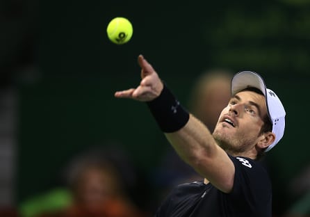 Andy Murray selvitti tiensä toiselle kierrokselle