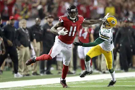 Atlanta Falcons murskavoitolla Super Bowliin
