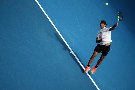 Rafael Nadal iski yllättäjä Tsitsipasin kumoon ja eteni finaaliin