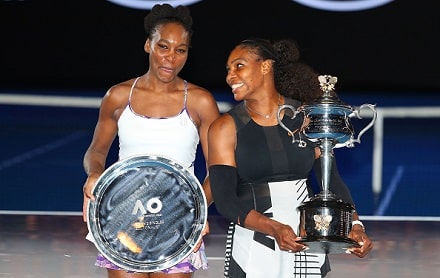 Serena Williamsista tuli äiti