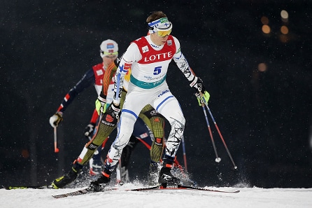 Eero Hirvonen nousi upeasti toiseksi maailmancupin kisassa Saksassa