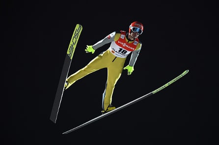 Janne Ahonen lentomäen MM-kilpailuihin Janne Ahonen lentomäen MM-kilpailuihin