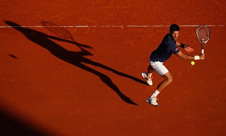 Djokovic Rooman finaaliin  näytöstyyliin