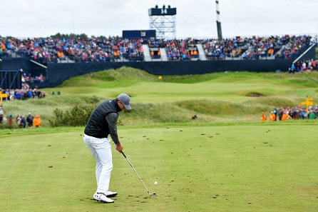 Amerikkalainen triplavyöry golfin The Openissa