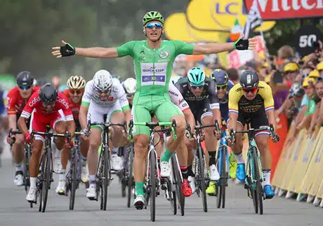 Marcel Kittel ajoi jälleen etappivoittoon - Froome piti keltaisen paidan Marcel Kittel ajoi jälleen etappivoittoon – Froome piti keltaisen paidan